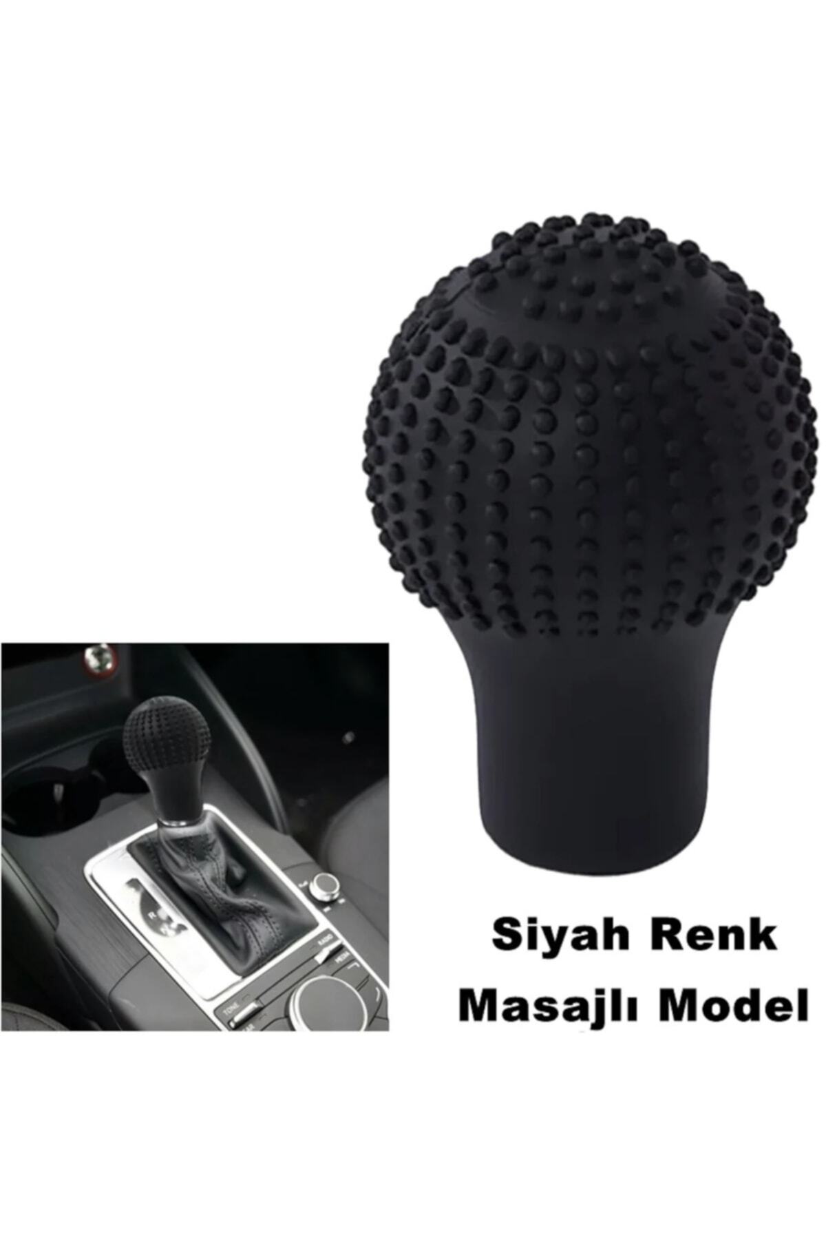 Silikon Vites Topuzu Kılıfı Siyah Yuvarlak Üniversal Ithal - küçük resim 1