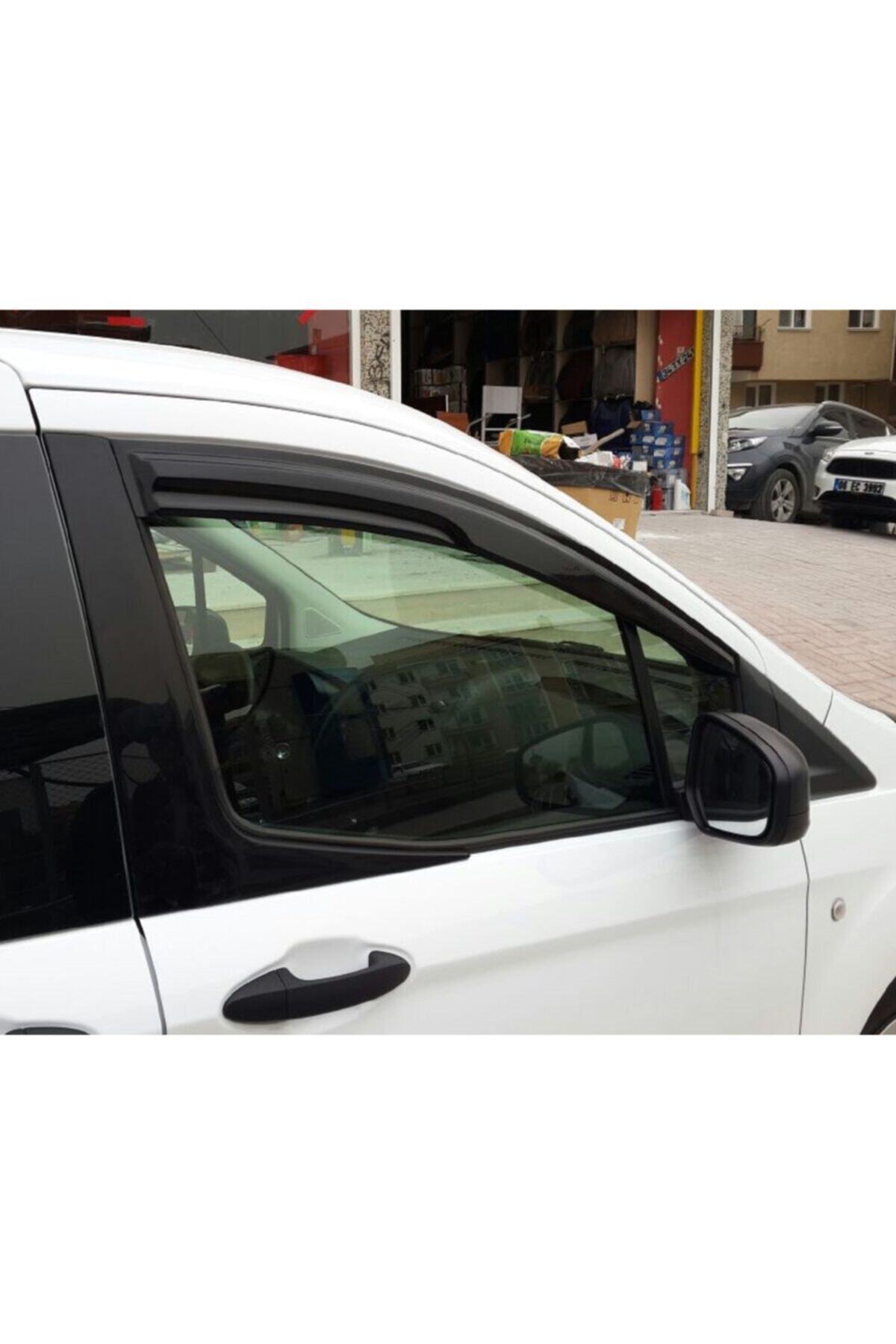 Ford Courier Mügen Cam Rüzgarlığı 2014 Sonrası 2'Li Takım - küçük resim 1