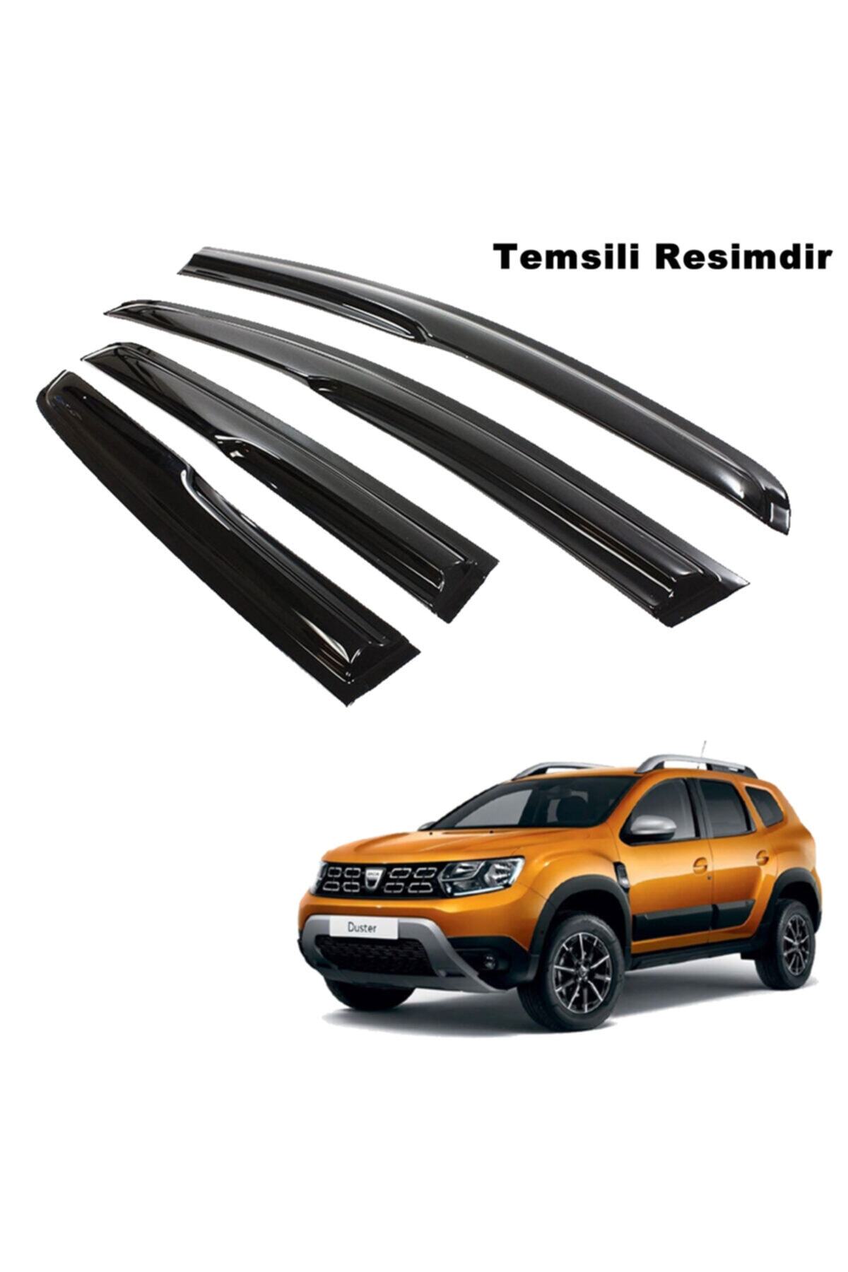 Dacia Duster Mügen Cam Rüzgarlığı 2018 Sonrası Arası 4 Lü Takım - küçük resim 4