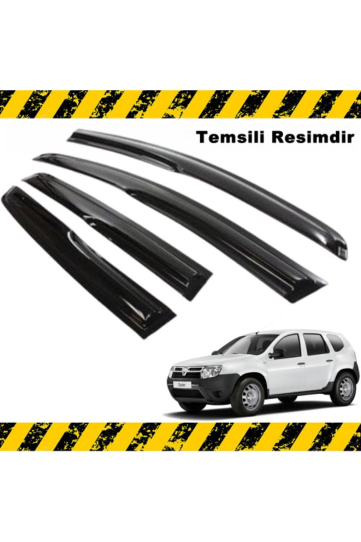 Dacia Duster Mügen Cam Rüzgarlığı 2010 - 2017 Arası 4 Lü Set - küçük resim 1