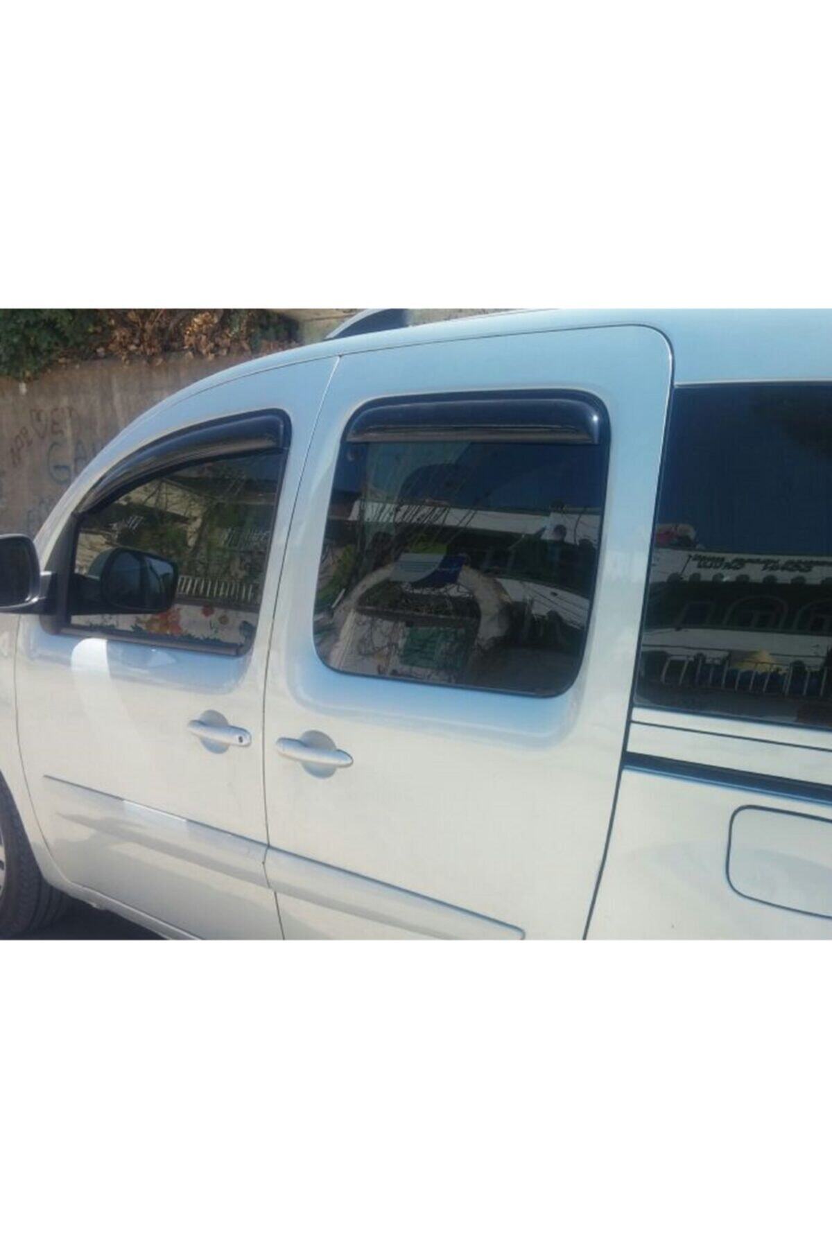 Renault Kangoo 2 Mügen Cam Rüzgarlığı 2008-2018 Arası 4 Lü Takım - küçük resim 6
