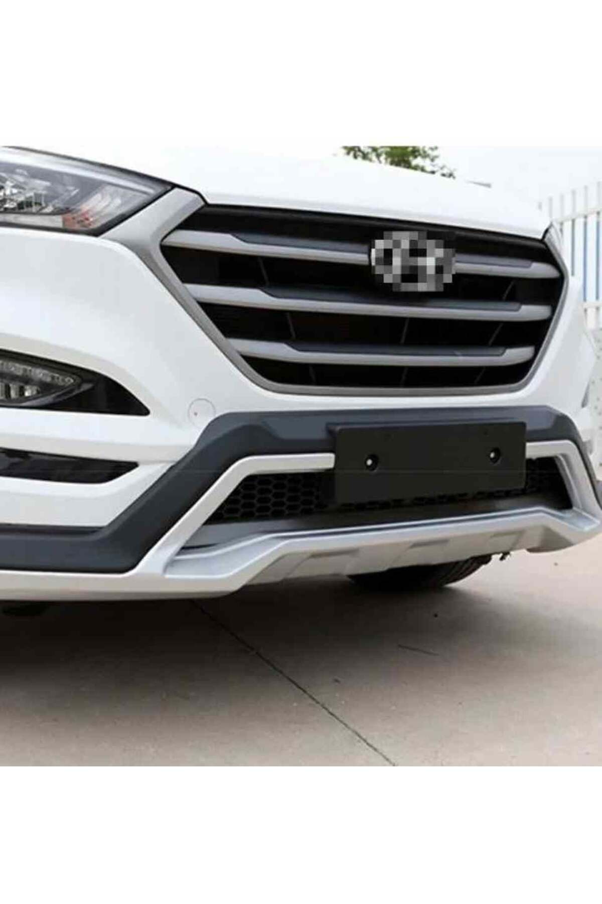 Hyundai Tucson Ön Tampon Koruması Difüzör 2015-2018 Arası (Makyajsız Kasa) Uyumlu - küçük resim 11