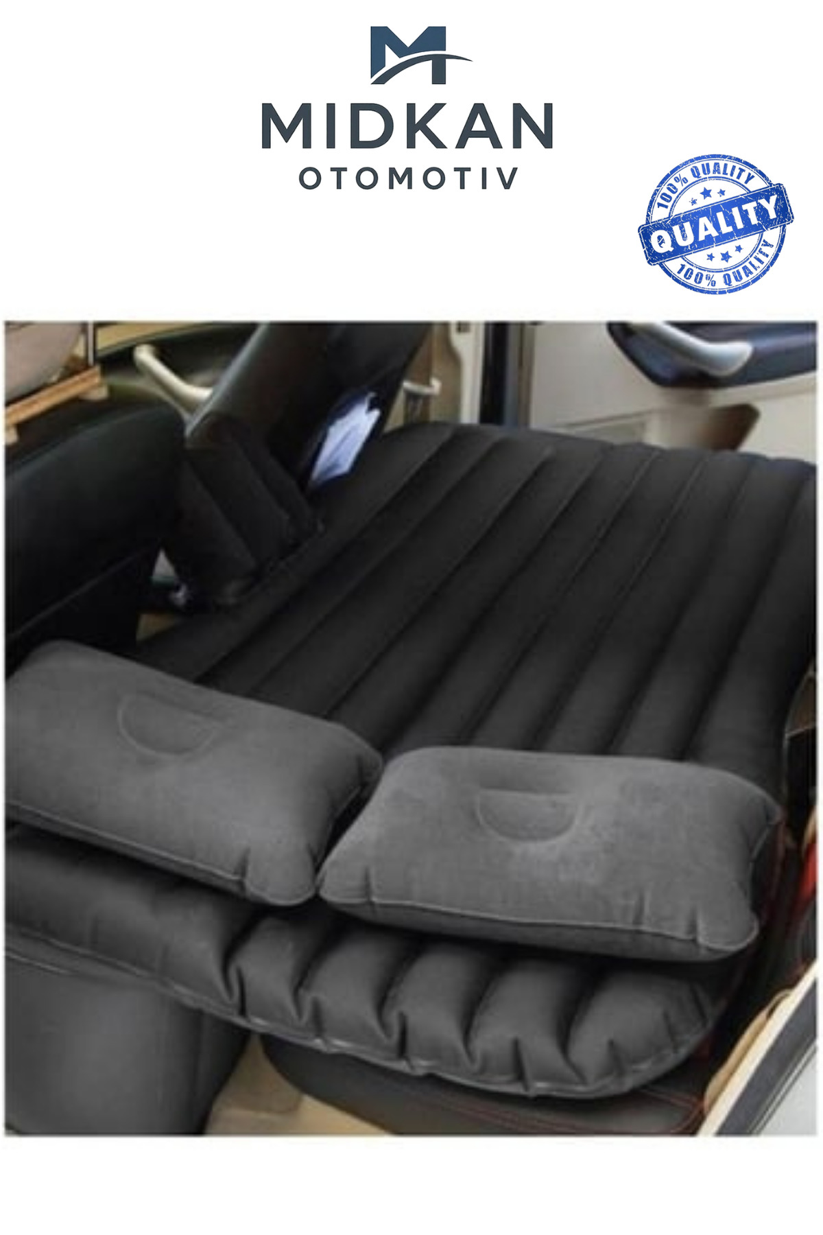 Şişirilebilir Araba Yatağı Ve Yastık Seti - küçük resim 13